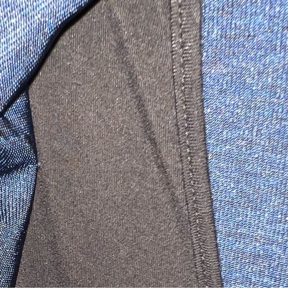 NEW dressy top Gorgeous draping neckline top with built in black tank - Picture 11 of 11